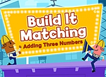 Practice adding three numbers in this short learning challenge.
