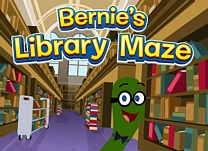 Skip count by 5s to help Bernie the Bookworm get through the library maze and find his favorite book.