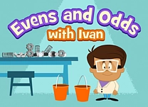 Use your knowledge of even and odd numbers to help Ivan build an automatic dog washer.