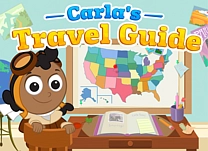 Help Carla complete her travel book by dragging the correct words to complete the poems.