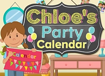 Help Chloe plan a party for her friends by using her calendar.