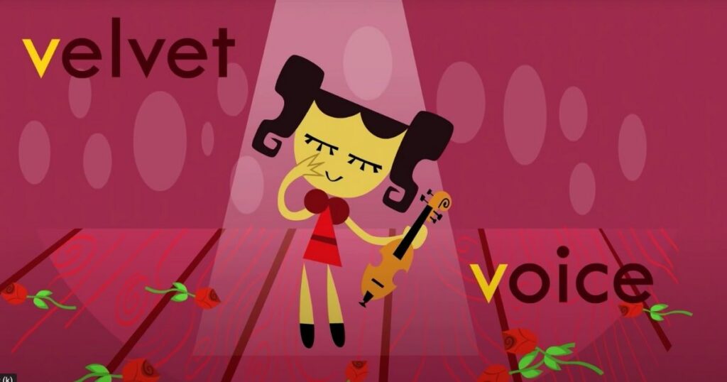 Come learn about the letter V in this vibrant song by ABCmouse! Children will learn all about Upper and lower case letter V in this visual video. 