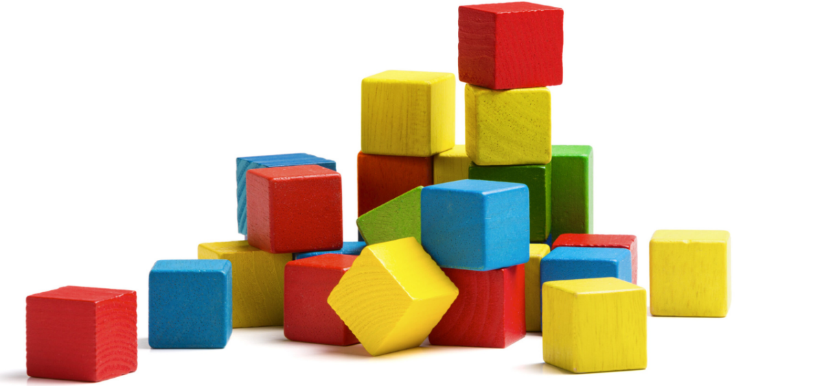 colorful math blocks