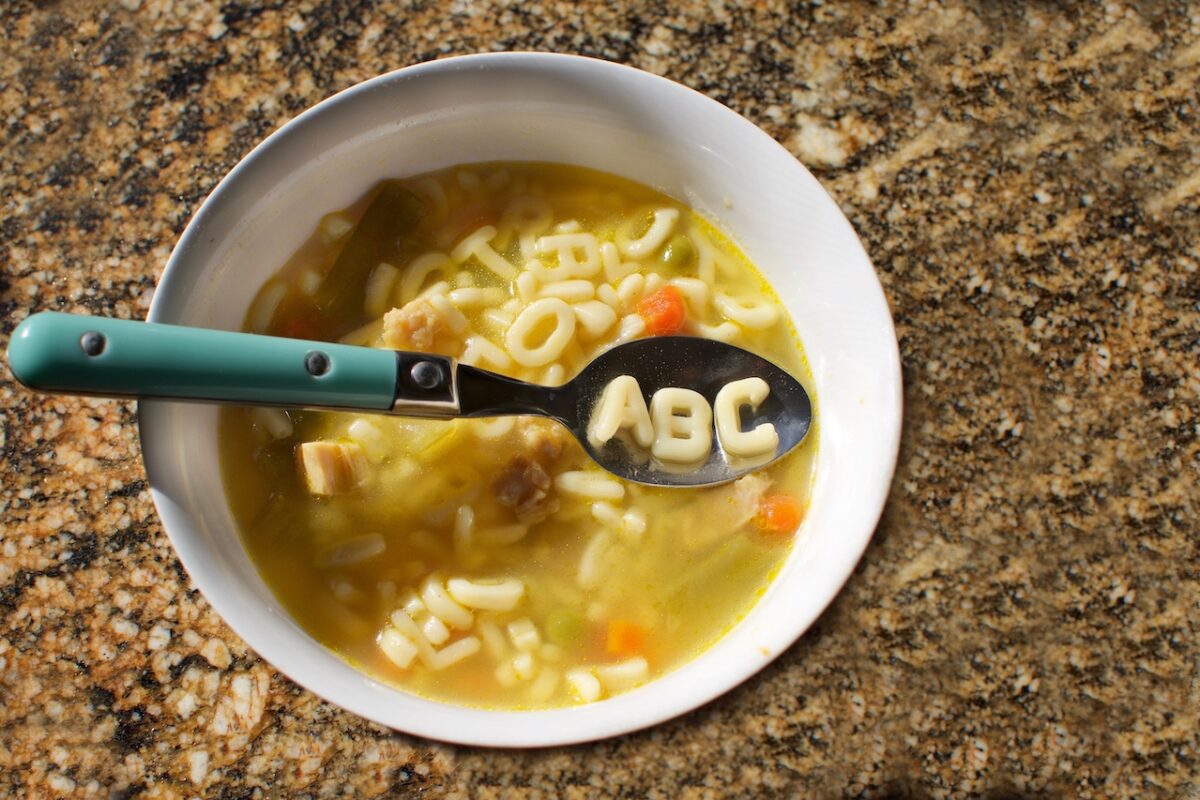 ABC soup. 