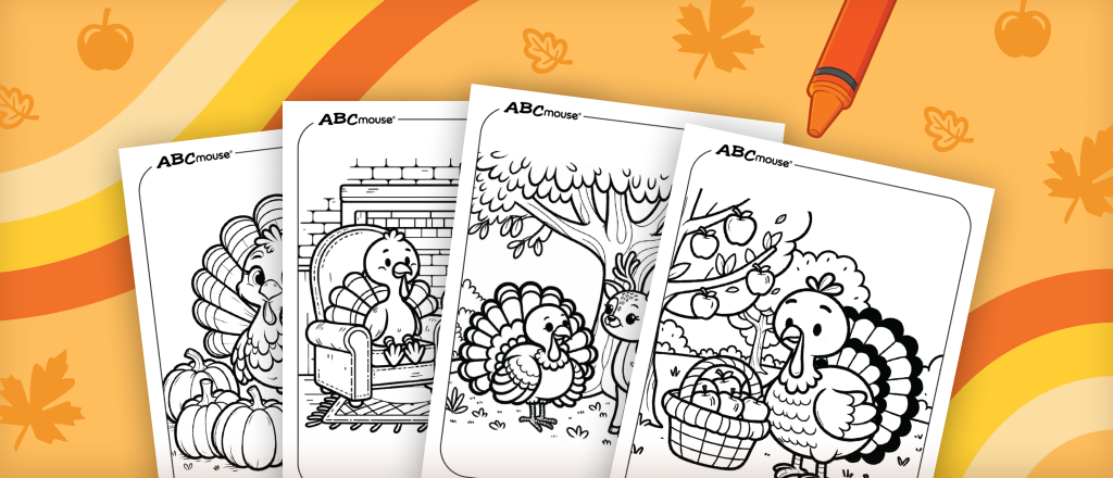 Thanksgiving Turkey Coloring Pages for Kids (Free Printables)