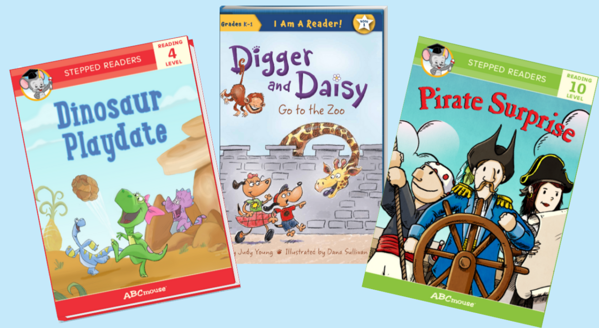 Leveled readers from ABCmouse.com library. 