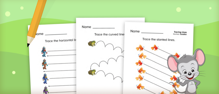 Free Printable Tracing Lines Worksheets | ABCmouse
