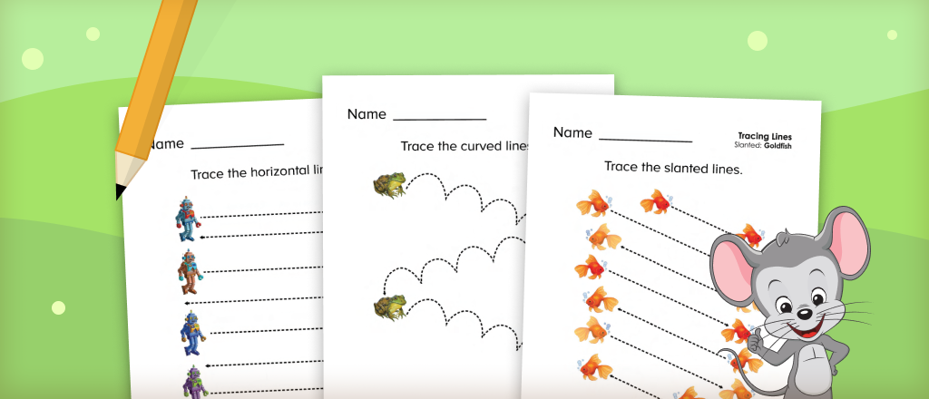 Tracing Lines Worksheets