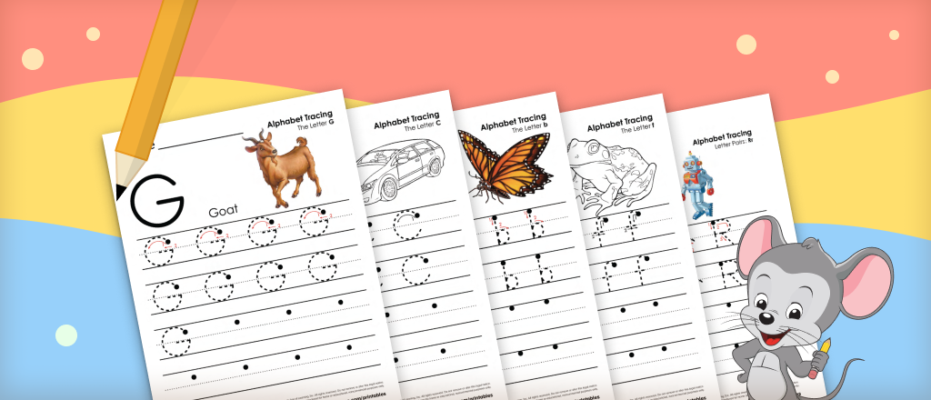 Letter Tracing Worksheets for Kids