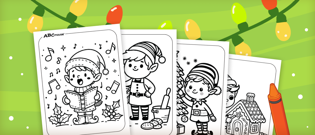 Free Printable Elf Coloring Pages for Kids