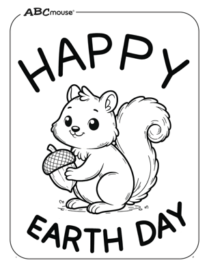 Happy earth day free printable earth day coloring page. 