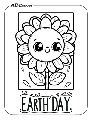 Earth day free printable earth day coloring page. 