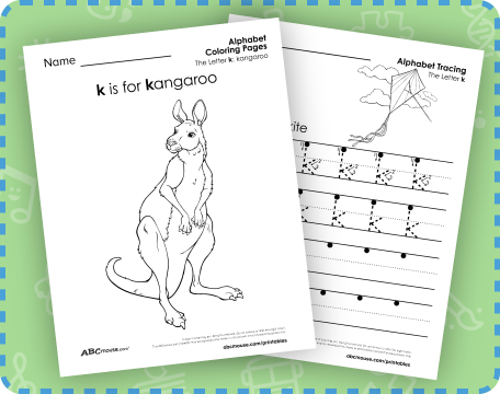 Free letter K printable worksheets from ABCmouse.com. 