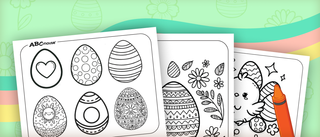 Easter Egg Coloring Pages