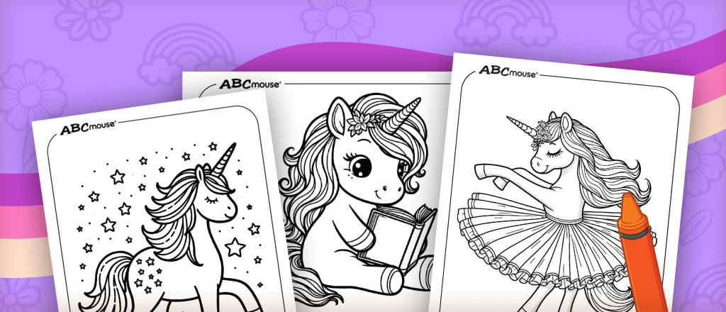 Unicorn Coloring Pages