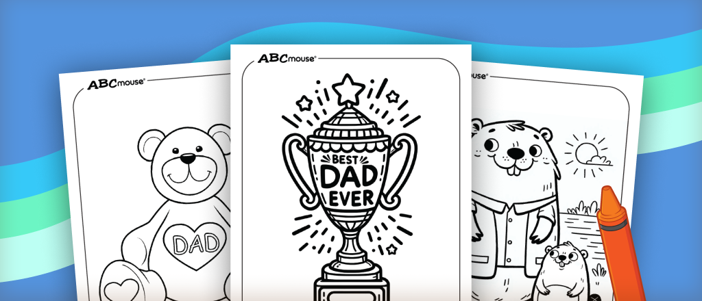 Father’s Day Coloring Pages