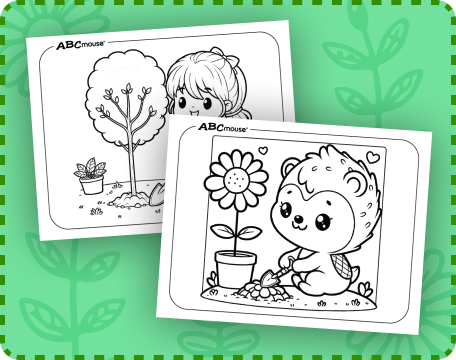 Free printable earth day coloring pages from ABCmouse.com. 