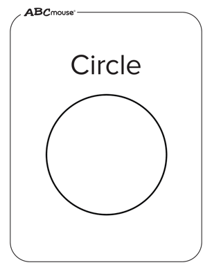 Free printable circle shape coloring pages from ABCmouse.com. 