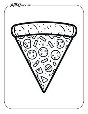 Free printable triangle coloring pages from ABCmouse.com. 