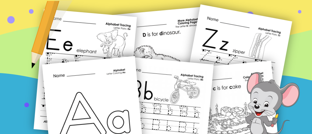 Free Printable Preschool Alphabet Worksheets A-Z