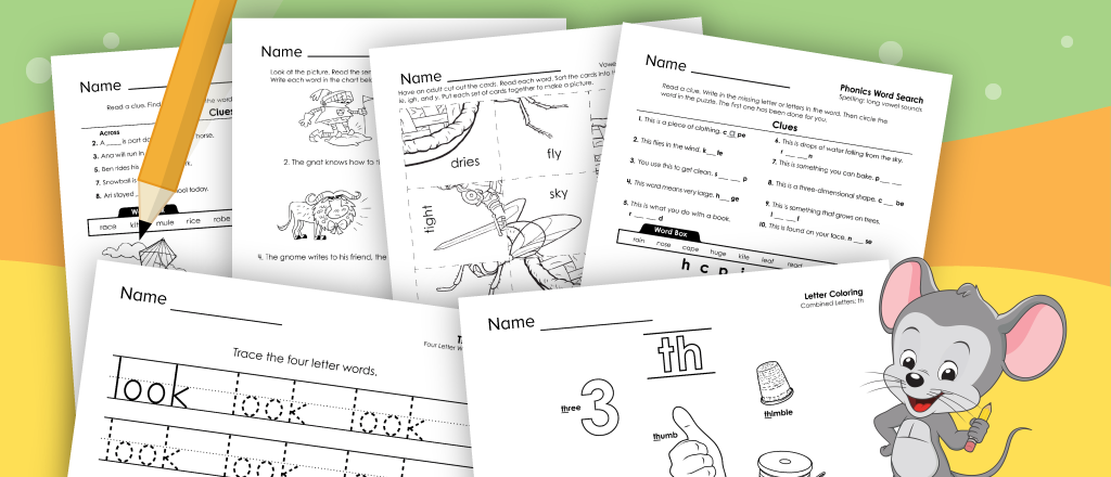 Free printable reading worksheets for first grade students. 