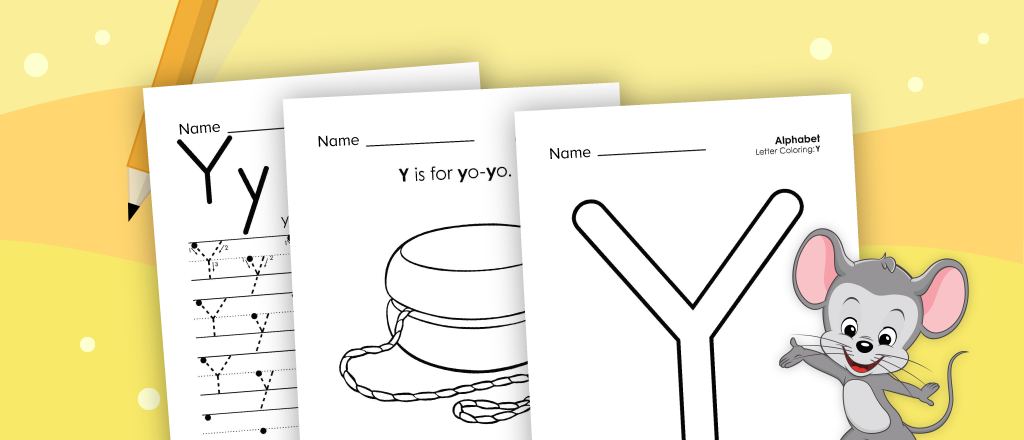 Free printable letter y worksheets from ABCmouse.com. 