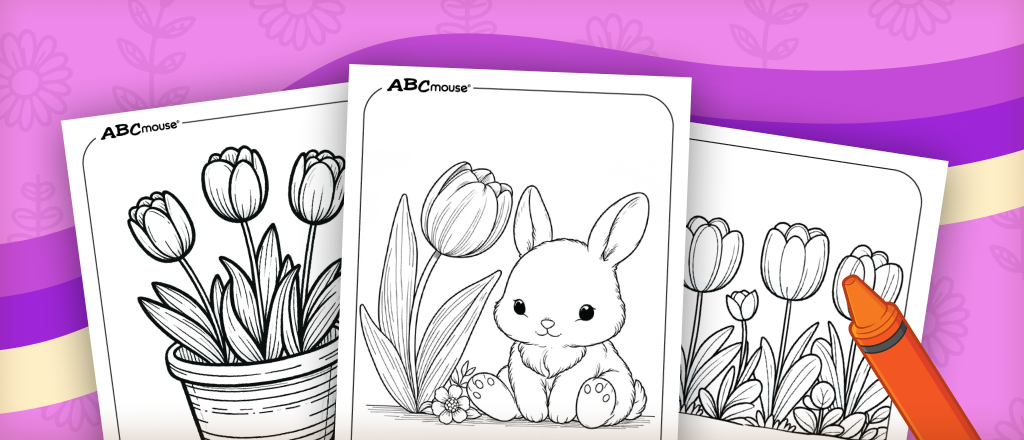 Tulip Coloring Pages