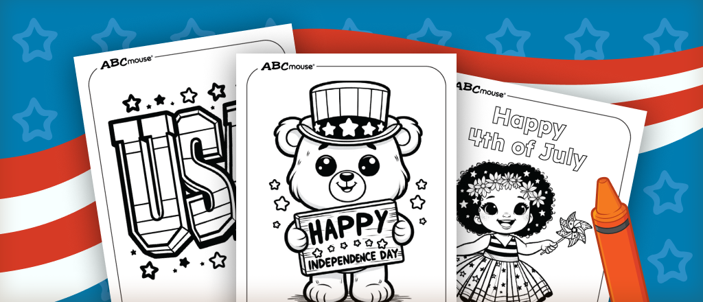 4th of July Coloring Pages