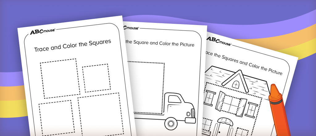 Square Coloring Pages