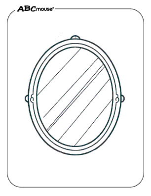 Free printable PDF oval coloring pages from ABCmouse.com. 