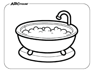 Free printable PDF oval coloring pages from ABCmouse.com. 