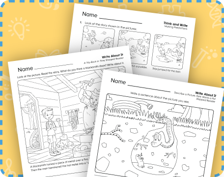 Free printable writing worksheets for second grade from ABCmouse.com. 