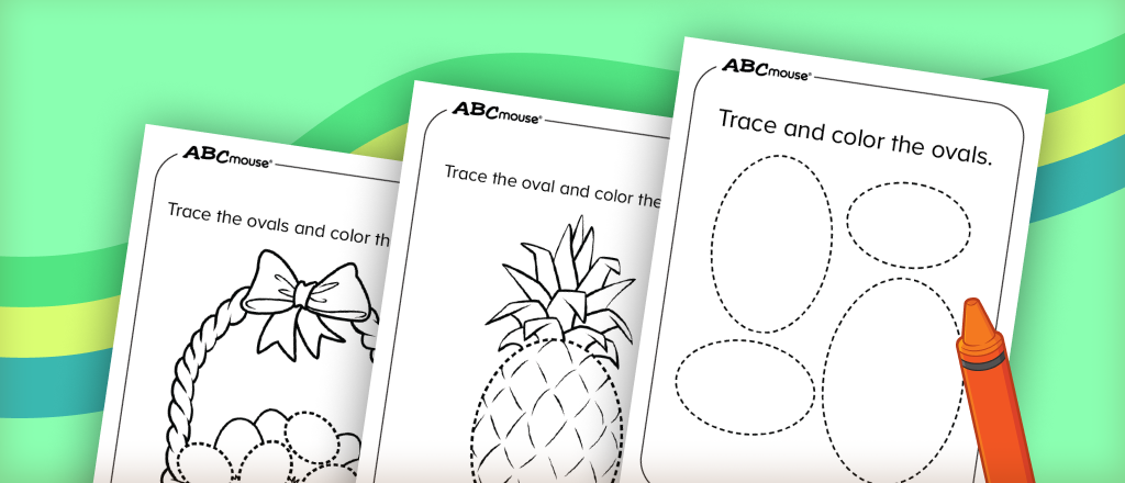 Oval Coloring Pages Coloring Pages