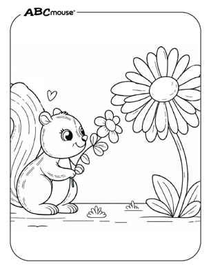 Free printable daisy flower pictures from ABCmouse.com. 