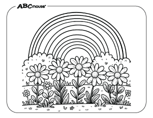 Free printable daisy flower pictures from ABCmouse.com. 