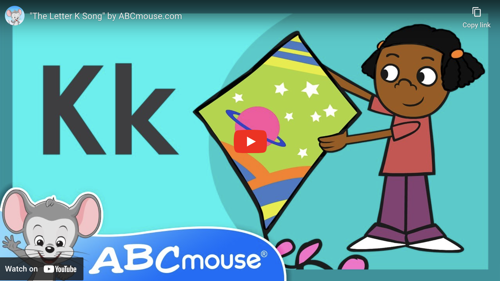 Letter K song for kids from ABCmouse.com. 
