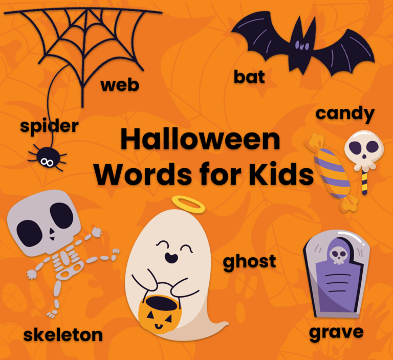 Halloween words for kids abcmouse