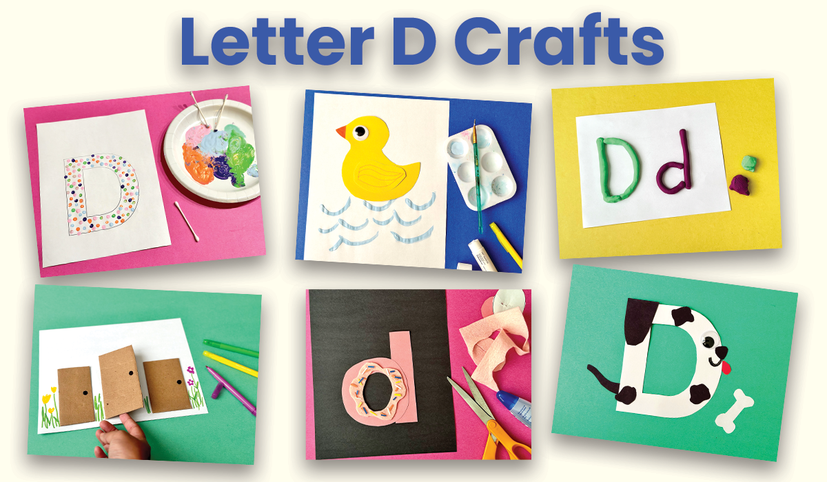 Letter D Crafts and Activities ABCmouse