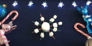 Marshmallow Snowman Winter Craft | ABCmouse
