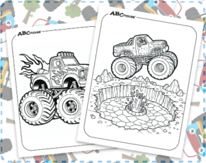 Truck Coloring Pages | ABCmouse