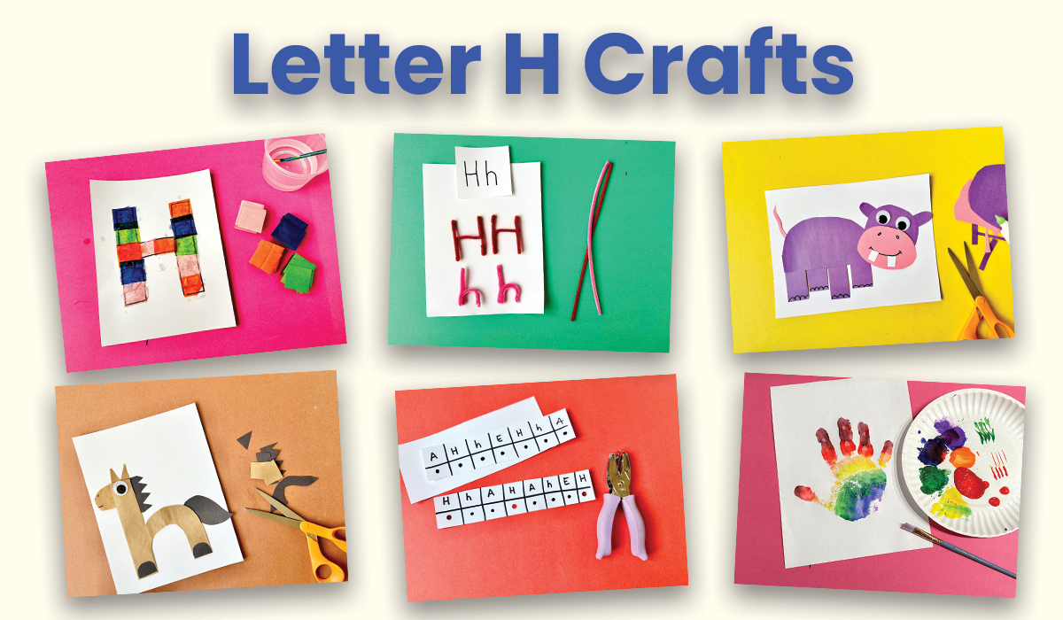 Letter h crafts discount