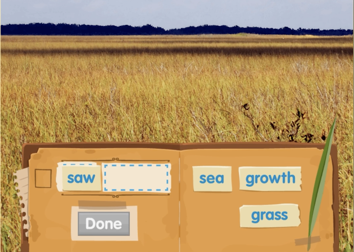 Fun syllable game for kids to play for free on ABCmouse.com. 