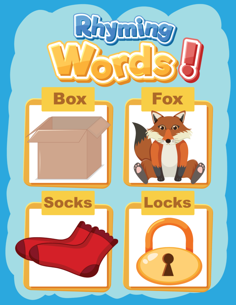 Rhyming Words for Kindergarten (Free Printables) | ABCmouse