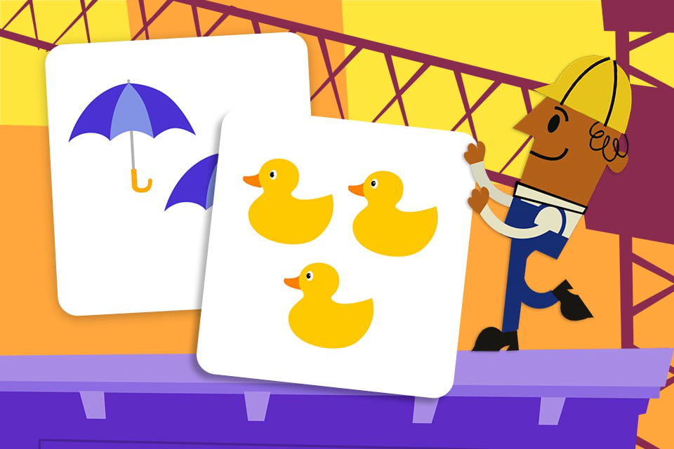 Build It Matching: Counting: 1 – 5