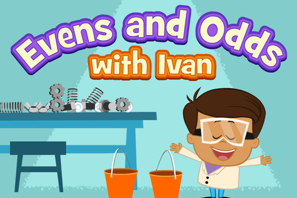 Odd and even number game for kids to play online for free from ABCmouse.com. 