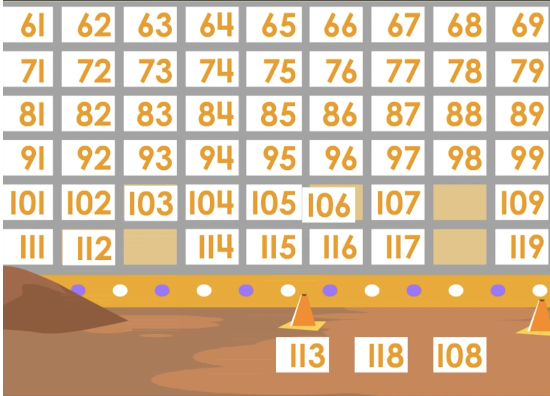 Fun number chart game from ABCmouse.com. 