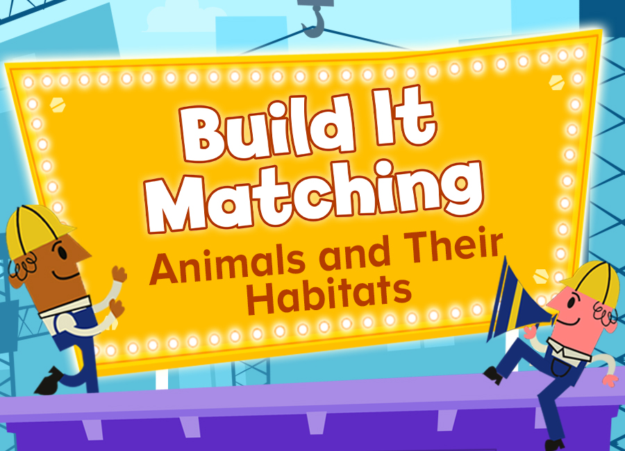 Build It Matching: Animals and Habitats