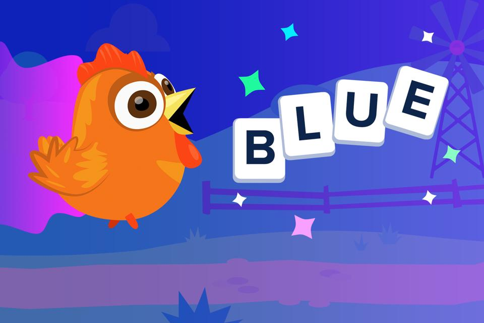Run, Chicken, Run: Spelling – Blue