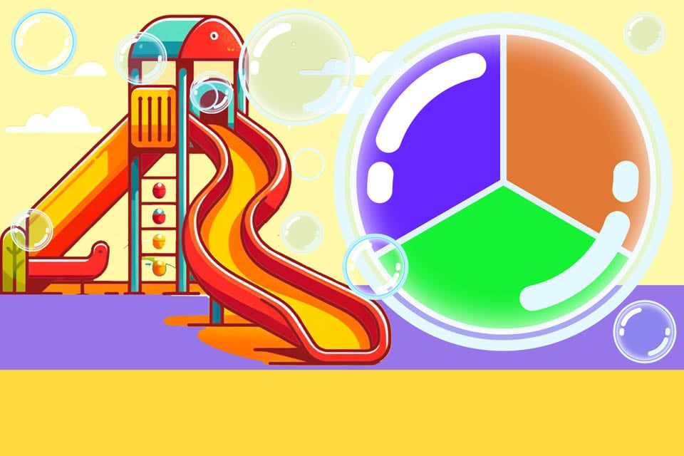 Secondary Colors Bubble Blaster