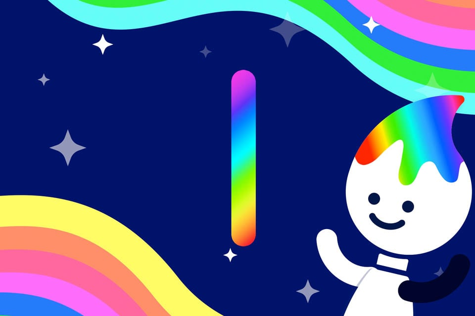 Rainbow Traceables: Letter l